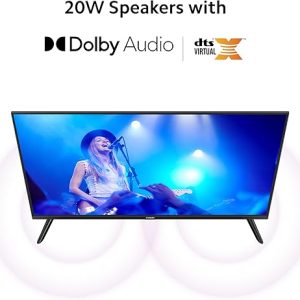 Xiaomi MI Smart TV A 80 cm (32) HD Ready Smart Google LED TV L32MA-AIN (Black)